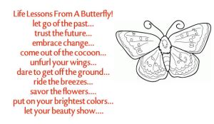 Life Lessons From A Butterfly | Butterfly poems, Life lessons, Butterfly quotes