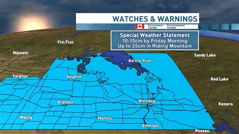 Snow, rain on the way as Colorado low coming for southern Manitoba ...