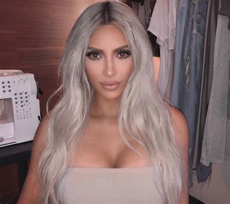 Kim Kardashian goes back blonde for her anniversary: 'It's Kanye's ...