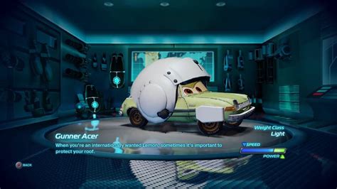 Gunner Acer | Cars 2: The Video Game Wiki | Fandom