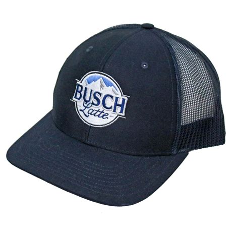 Busch Latte Logo Navy Mesh Hat