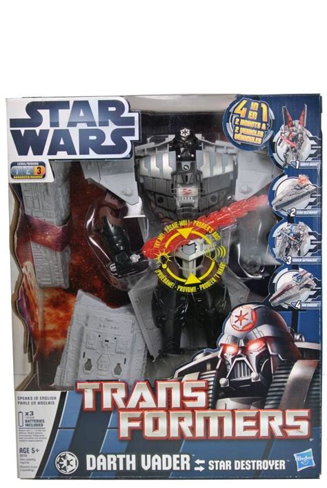 Star Wars Transformers Crossovers - Darth Vader Star Destroyer - MISB