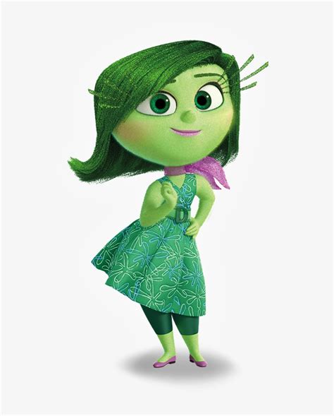 Insideout - Happy Inside Out Disgust - 843x963 PNG Download - PNGkit