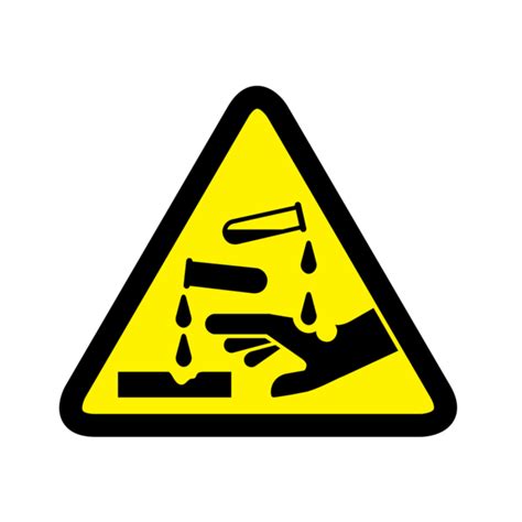 Corrosive Substance Warning Labels | Labels Online