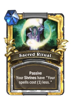 Sacred Ritual - Hearthstone Wiki