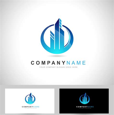 Original design logos with business cards vector Free vector in Encapsulated PostScript eps ...