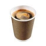 8 oz. Ripple Wall Paper Coffee Cups