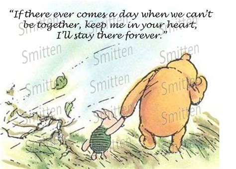 Winne the Pooh and Piglet Quote You choose the by SmittensDesigns