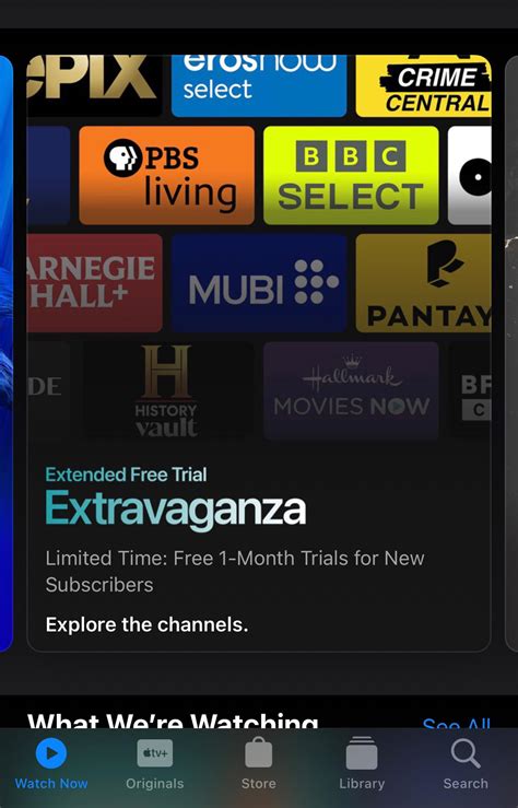 Apple TV App holding extended 1-month free trials for Apple TV Channels ...