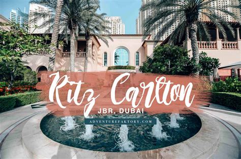 Ritz-Carlton Dubai: Your home in the city right by JBR beach ...