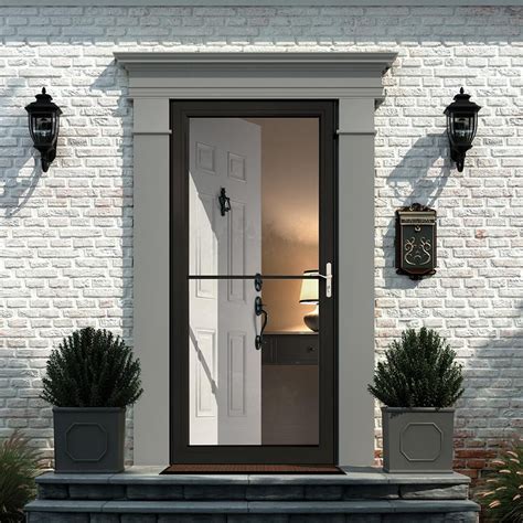 Andersen 2000 Series Full View Retractable Storm Door - The Home Depot ...