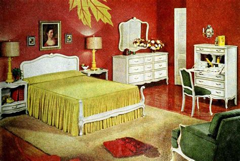 Vintage '50s master bedroom decor: See 50+ examples of retro home style - Click Americana