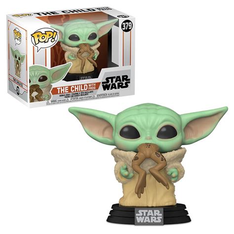 Figurka Star Wars: The Mandalorian - The Child with Frog (Funko POP!