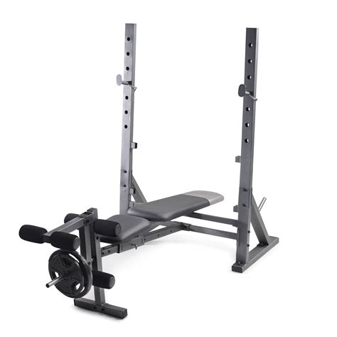 Gold's Gym XR 10.1 Olympic Weight Bench with Weight Storage - Walmart.com