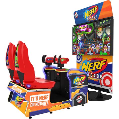 Raw Thrills Nerf Arcade Shooting Game | Liberty Games