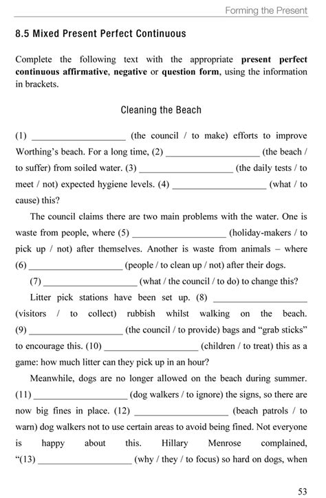 The English Tenses Exercise Book (eBook) - English Lessons Brighton