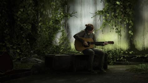 Ellie, Guitar, Last of Us 2, 4K, #5.2491 Wallpaper