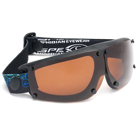 Spex Amphibian Black Polarised Sports Sunglasses