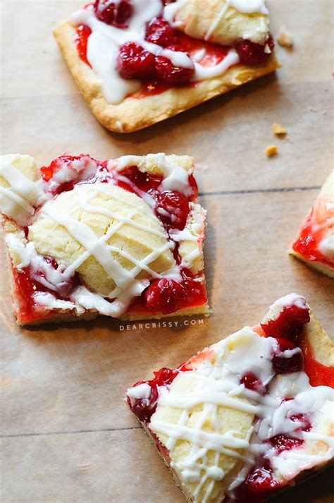 Cherry Kuchen Bars Recipe - Cherry Pie Bars