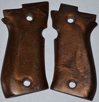 Beretta 81,84 Cheetah pistol grips smooth dark brown plastic | eBay