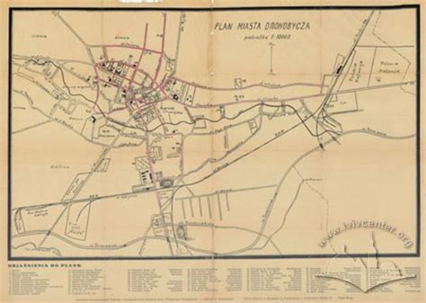 Plan of the City of Drohobych | Urban media archive