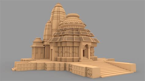 3D Konark Sun Temple Model - TurboSquid 1938974