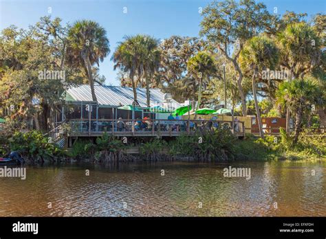 Historic Snook Haven Restaurant & Fish Camp on the Myakka River in Venice Florida Stock Photo ...