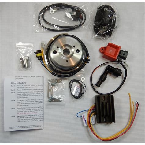 BSA Bantam D10, D14, B175 Stator / Electronic CDI Ignition Kit UK Made 6v & 12V - Electrical ...