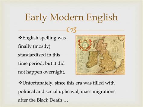 Early Modern English and The Elizabethan Era - ppt download