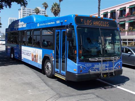 Santa Monica Big Blue Route 7 | Blue bus, Bus, Train truck