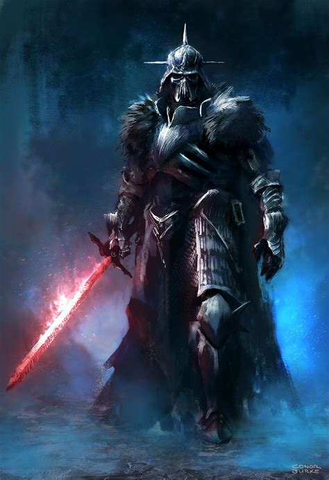 Dark Fantasy Lord Vader by Conor Burke | Gwiezdne wojny art, Mroczny ...