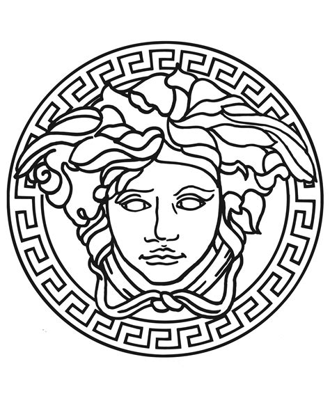 Images For > Versace Logo Png | Versace tattoo, Versace logo, Vector logo