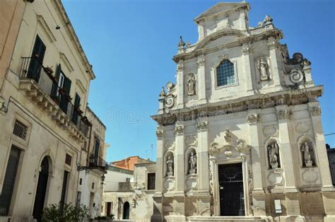 Baroque Style in Lecce, Italy Stock Image - Image of history, landmark ...