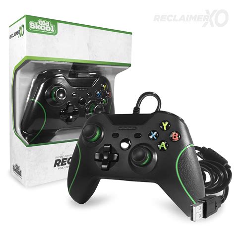 OLD SKOOL RECLAIMER WIRED CONTROLLER FOR XBOX ONE™ - BLACK - Walmart.com