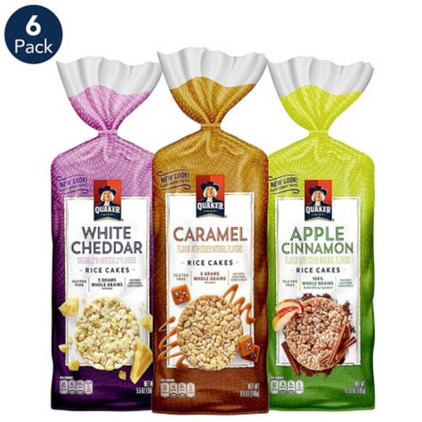 Quaker Rice Cakes Variety Pack, 6 ct - Kroger