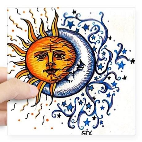 Sun Moon And Stars Drawing at GetDrawings | Free download