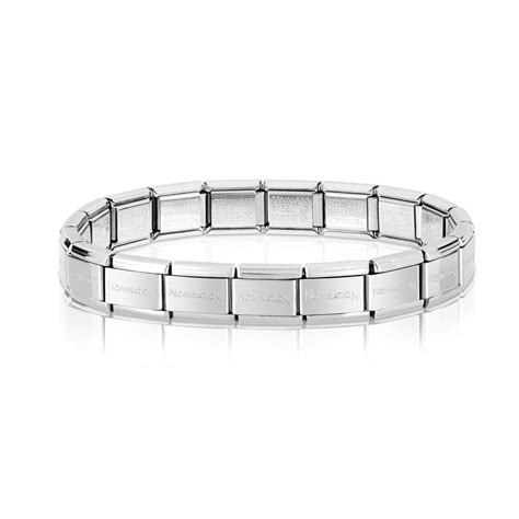 NOMINATION COMPOSABLE Classic bracelet in stainless steel - JEWELLERY ...