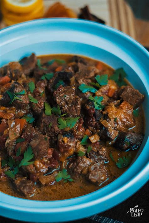 Slow Cooker Moroccan Lamb Stew Recipe | Paleo Leap