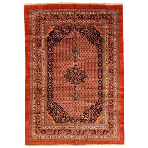 Antique Persian Malayer Runner, Wide Hallway Runner with Guli Henna ...