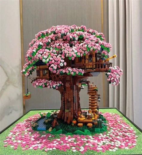 Sakura House Tree Building Blocks – MOONSTONE