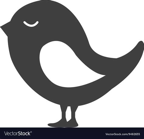 Cartoon Bird Silhouette - Silhouette flying birds free vector. - Justindrew