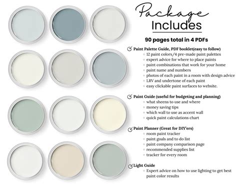 Beachy Paint Colors Benjamin Moore Paint Palette for Living Room Walls Whole House Can Also Be ...