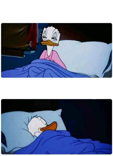 Donald Duck Sleeping Blank Template - Imgflip