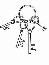 Key Free Printable Coloring Page  Pages For Kids sketch template