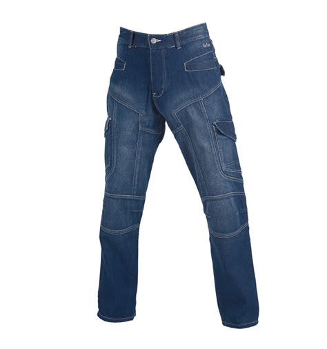 Lee Cooper Jeans - Mens Cargo, Mid Blue [AM8393] - Easygift Products