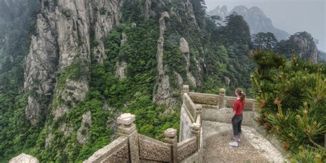 China's Huangshan Mountain Has The Craziest Steps Ever | HuffPost