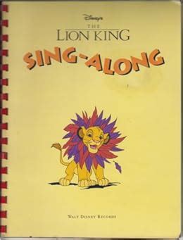 The Lion King Sing Along: Antionette Portis: 9781557235985: Amazon.com: Books