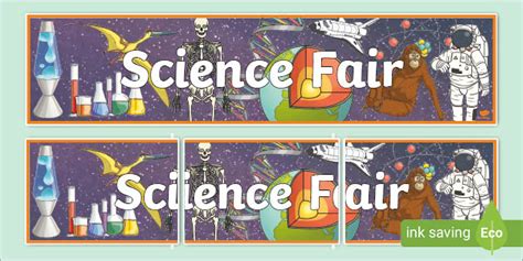 Science Fair Display Banner (teacher made)