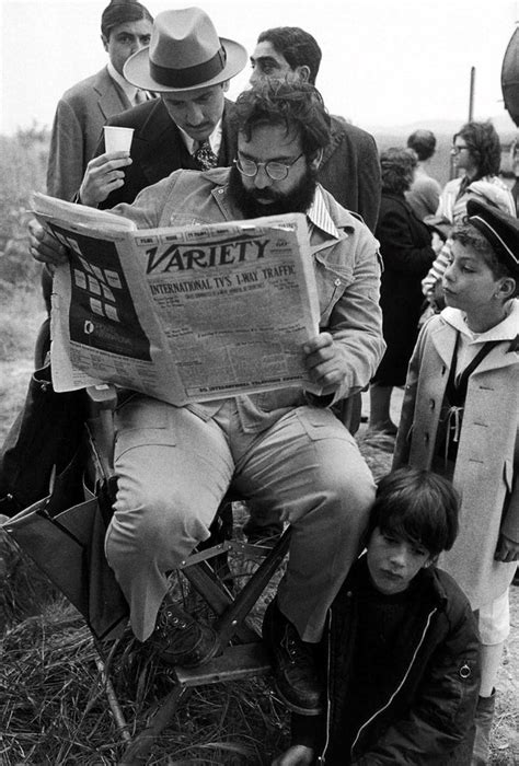 Francis Ford Coppola and Family On the Set of 'The Godfather: Part II' - METAFLIX