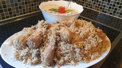 Special Chicken Pulao With Vegetable Raita - by life and cooking - YouTube